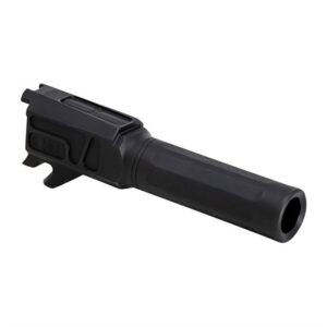 Faxon Match Series non-threaded stainless steel barrel with black nitride finish for SIG P365