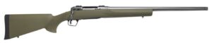 Savage 110 Trail Hunter .450 Bushmaster bolt-action rifle with Hogue OD green stock