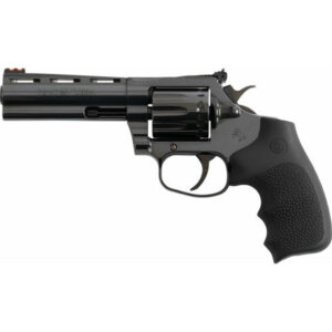 Colt King Cobra Target 22 LR blued revolver with 4.25 inch vent rib barrel