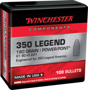 Winchester Ammo WB350P180X Centerfire Rifle  350Legend 180gr Power Point 100 Per Box