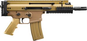 FN SCAR 15P 5.56 pistol in Flat Dark Earth with 7.5 inch barrel