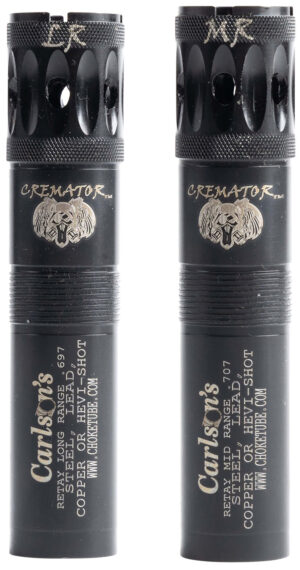 Carlson's Cremator ported choke tube 3-pack in stainless steel for Retay 12 gauge shotguns