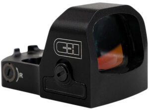C&H Precision EDC RMSc red 3 MOA dot pistol optic in matte black aluminum housing