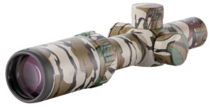 Hawke Vantage IR 1-4x20 Turkey Dot riflescope in Mossy Oak Greenleaf camo with matching rings