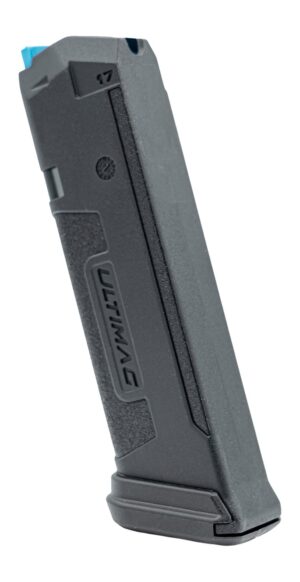 FAB Defense ULTIMAG Glock 17 10-round black polymer magazine with tactical and discreet floor plates