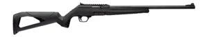 Winchester Wildcat Shadow 22 LR semi auto rifle with black polymer stock and blued barrel
