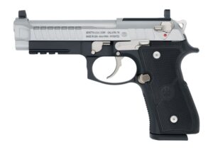 Langdon Tactical Beretta 92 Elite LTT II 9mm pistol with stainless slide and black frame