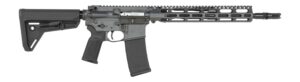 VKTR VK-1 5.56 AR-15 rifle with Sniper Gray Cerakote receiver and black Magpul stock