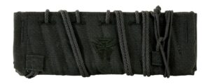 Black Burn Proof Gear heavy suppressor cover sized for SureFire SOCOM 556 suppressors