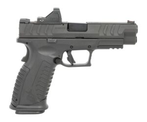 Springfield XD-M Elite OSP Gear Pac 10mm pistol with mounted green dot optic