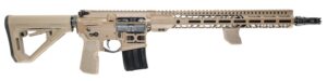 CNC Firearms Faxon FF-15 6mm ARC rifle with FDE Tiger Claw Cerakote finish