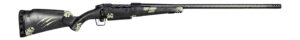 Fierce Carbon Rogue XP 308 Win rifle with Forest Camo carbon stock and black barrel