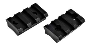 Talley 252336P two-piece black anodized Picatinny scope base for Marlin lever-action rifles