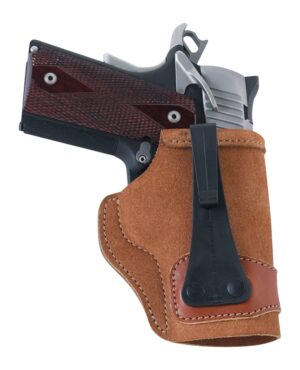 Galco Tuck-N-Go 2.0 natural steerhide IWB holster for SIG P320 Compact with tuckable clip