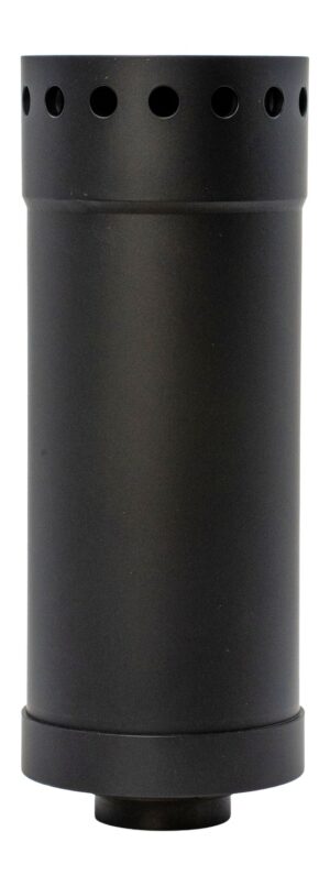 Resilient Putnik 7.62 AK suppressor in black Cerakote with direct thread mount