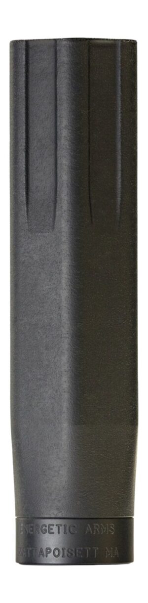 Energetic Armament Big Sixy 6mm 5.56 suppressor in black with HUB mount