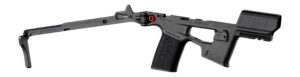 Black Flux Raider 365 Ultralight polymer PDW chassis with spring-loaded brace