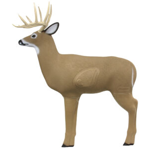 Shooter Big Buck 3D archery target, brown deer with 125-inch antlers and replaceable insert core