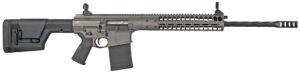 LWRC REPR MKII 7.62 NATO rifle in Tungsten Gray with 20 inch fluted barrel