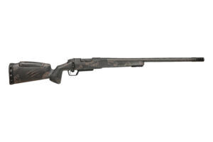 Fierce Firearms Carbon Rival XP 2.0 bolt action rifle in Black/Typhoon finish with 22 inch barrel