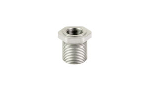 Kimber 7/16x28 to 5/8x24 stainless steel thread adapter for mountain rifles