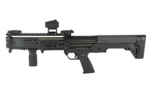 Black KelTec KS7 Gen2 Defender bullpup 12 gauge shotgun with Vortex red dot