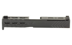 Black Sylvan Arms Glock 19 Gen 4 custom slide with RMR optic cut and DLC finish