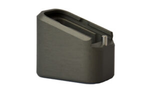 TTI Firepower +5/6 base pad in titanium gray for Glock magazines
