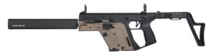 KRISS Vector CRB G3 9mm carbine in black and FDE two-tone finish