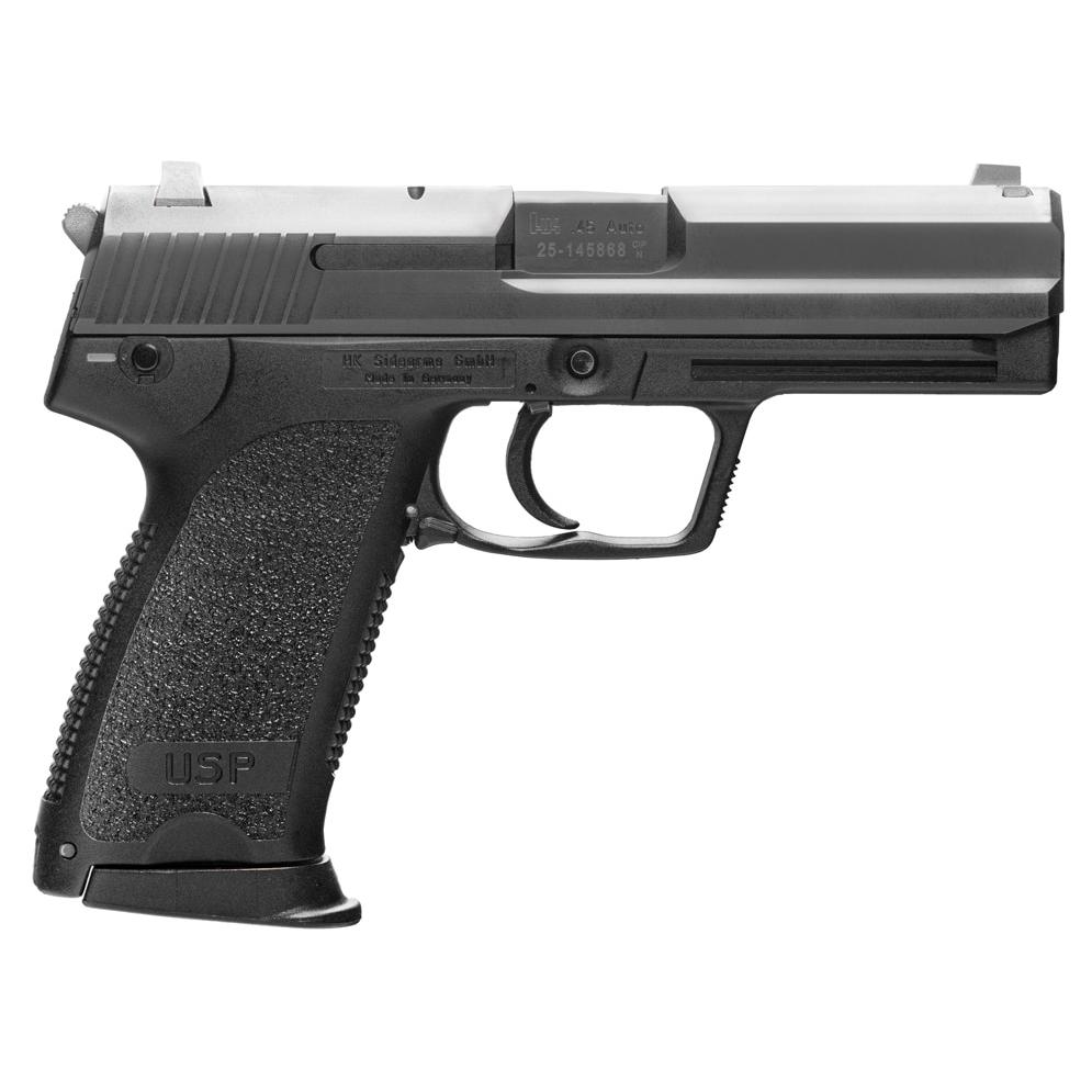 HK USP45 V7 LEM black polymer .45 ACP pistol with 4.41 inch barrel