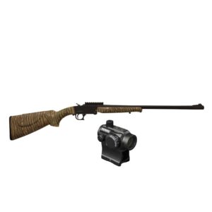 TR Imports Sidekick 410 single shot shotgun with camo stock and Konus red dot
