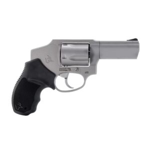 Taurus 650 .357 Magnum stainless snub nose revolver with 3 inch barrel and rubber grips
