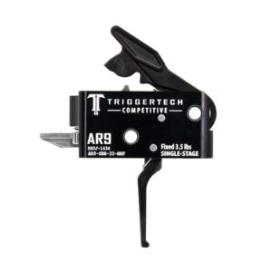 TriggerTech AR-9 Competitive single-stage flat trigger with zero creep technology