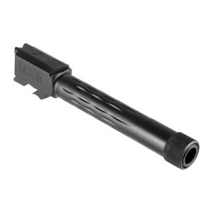 Faxon Firearms Match Series flame fluted threaded 9mm barrel for S&W M&P full size with black nitride finish
