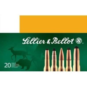 Box of Sellier & Bellot 30-06 Springfield 150 grain SPCE ammunition showing 20 rounds