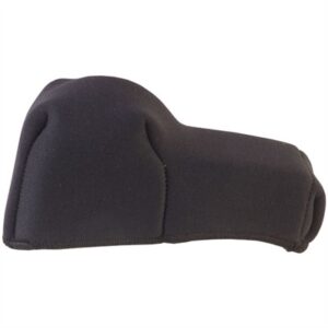 Black Scopecoat neoprene slip-on sight cover for EOTech 552, 512, and 555 holographic optics