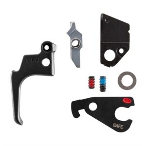 Apex Tactical black flat-faced competition action enhancement trigger kit for Ruger MKIV