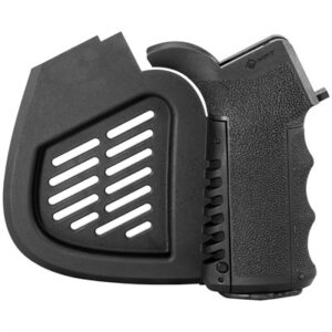 Mission First Tactical Engage AR15 featureless grip with three interchangeable front straps, black polymer