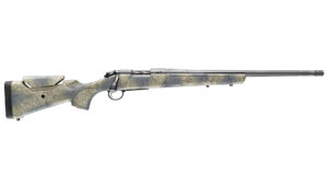 Bergara B-14 Sierra Wilderness 25 Creedmoor bolt action rifle in Sniper Grey with fluted barrel