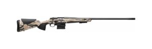 Browning X-Bolt 2 Western Hunter LR bolt-action rifle with OVIX camo stock and matte blued 26 inch barrel