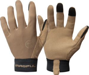 Magpul Technical 2.0 Gloves in Coyote tan with suede palm and neoprene cuff