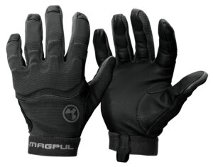 Magpul Patrol 2.0 gloves in black with goatskin leather palm and stretch nylon back, size XL