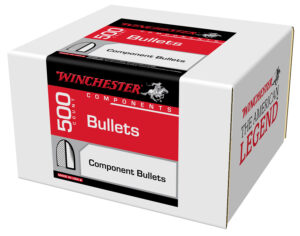 Winchester WB357H158D .357 158-grain jacketed hollow point reloading bullets in 500-count box