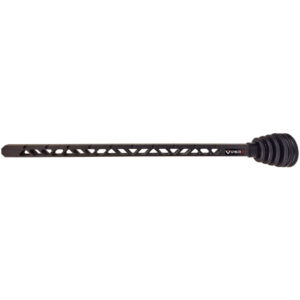 Viper Dovetail Stabilizer in Slate Grey, 10 inch aluminum bar with steel end weight for Mathews bows
