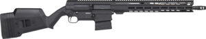 CMMG Dissent BR3 .308 Win rifle with black finish, side charger, and Magpul stock
