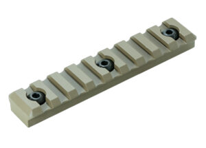 Timber Creek Outdoors M-LOK 9 Slot Picatinny Rail in Flat Dark Earth aluminum finish