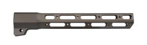 Q LLC Q-Sert AR Handguard 9 inch in black aluminum showing Q-Sert mounting points and M-LOK slots
