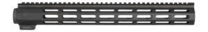 One Horse OH-HG01 15 inch black M-LOK handguard with continuous top Picatinny rail for AR-15