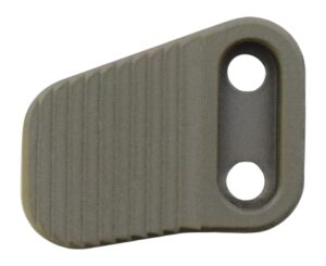 Armaspec B1 Extended Mag Release in OD Green with serrated paddle for AR-15 and AR-10 lowers