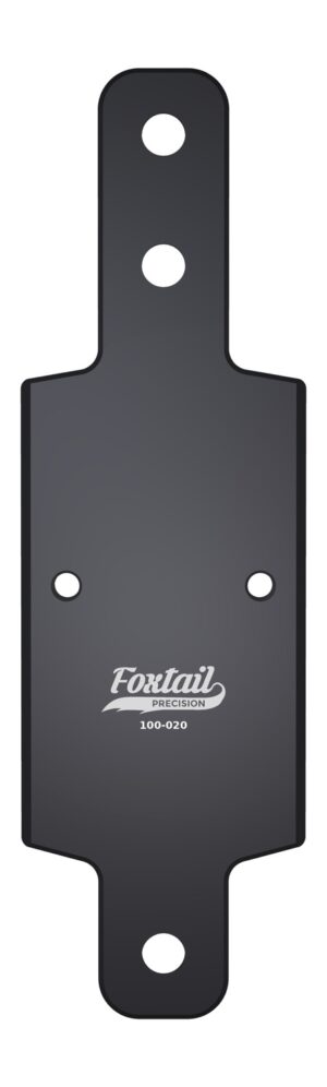 Foxtail Precision 100020 black Mossberg 500 red dot mount plate for RMR and SRO optics